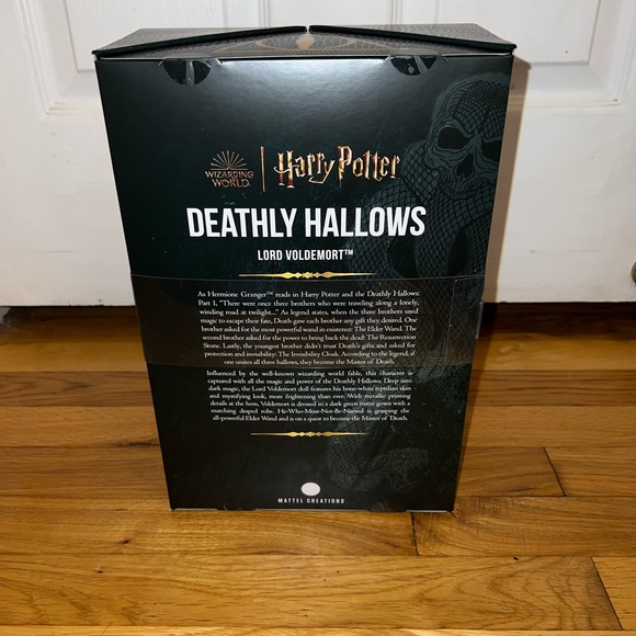 Harry Potter Collection Lord Voldemort Doll Deathly Hallows Wizarding World COA - Picture 9 of 11